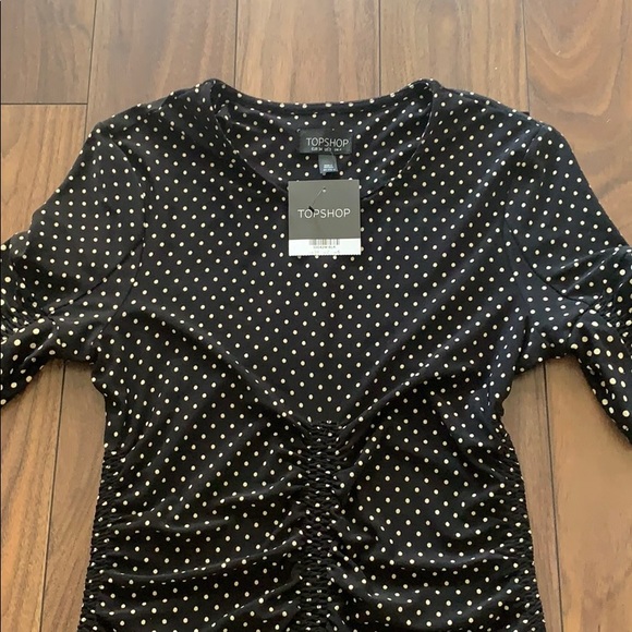 NEW! Topshop polka dot Dress! - Picture 3 of 4